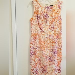 Ann Taylor floral sheath dress